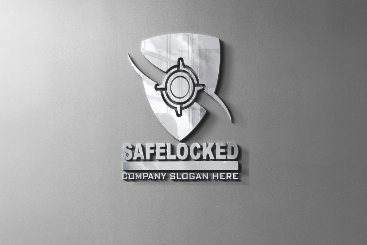 Free Security Logo Design PSD Template – GraphicsFamily