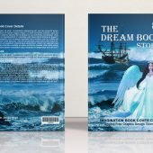 Story Book Cover Design Template Fee psd