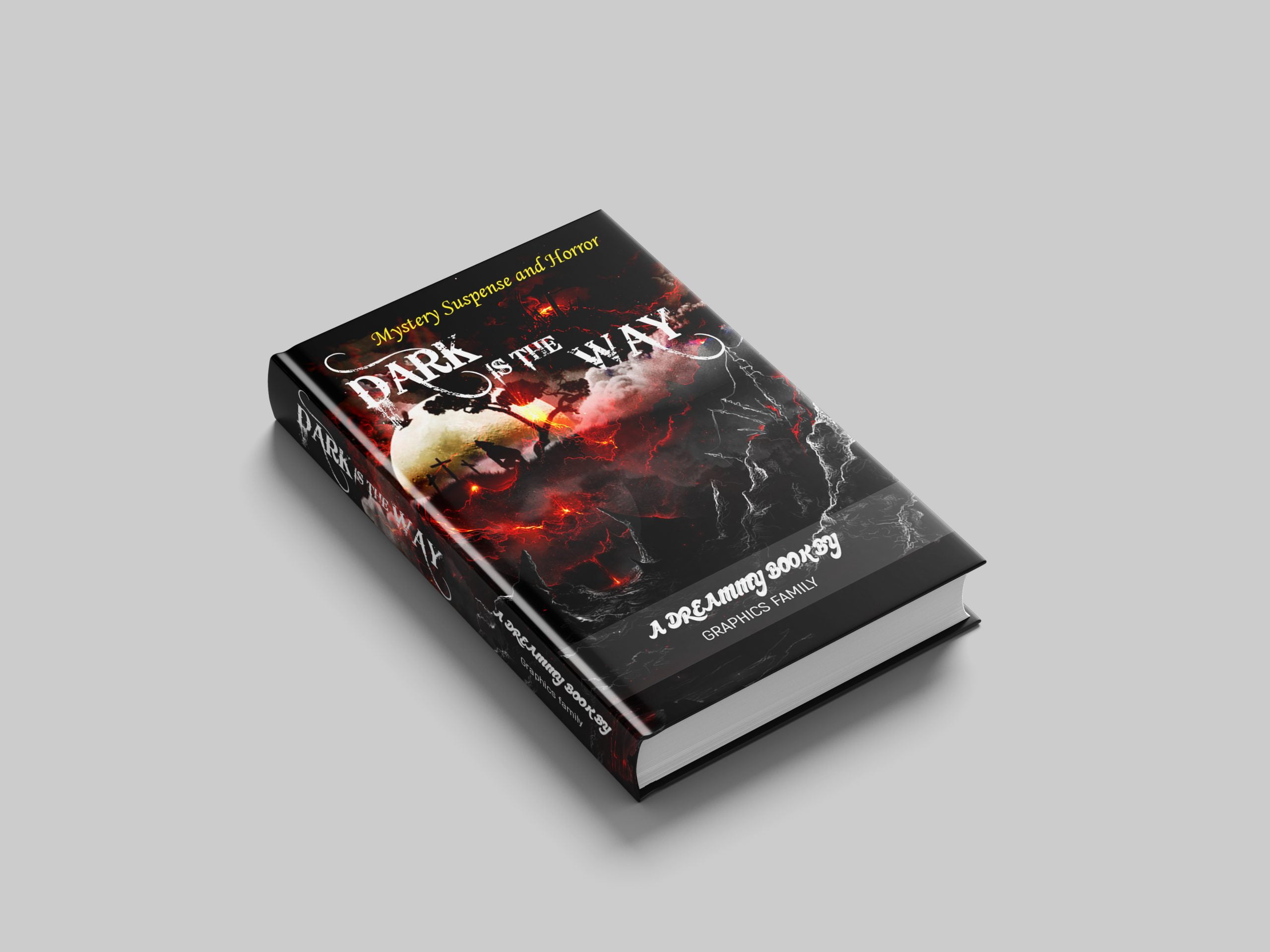 Suspense and Horror Book Cover Template