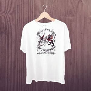 T-Shirt Design With Dragon Free Template Download – GraphicsFamily