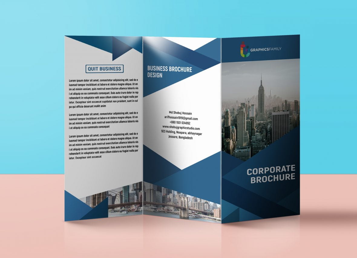 Business Tri Fold Brochure Examples Business Tri Fold Brochure Examples