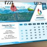 Desk Calendar Design Free Template Download