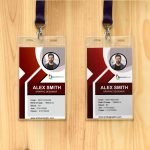 Corporate Id Card Design Free Template