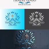 Luxury Travel Logo Design Free ai download