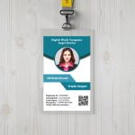 Modern Office Id Card Design Free Psd