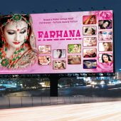 Parlour Billboard Banner Design Template