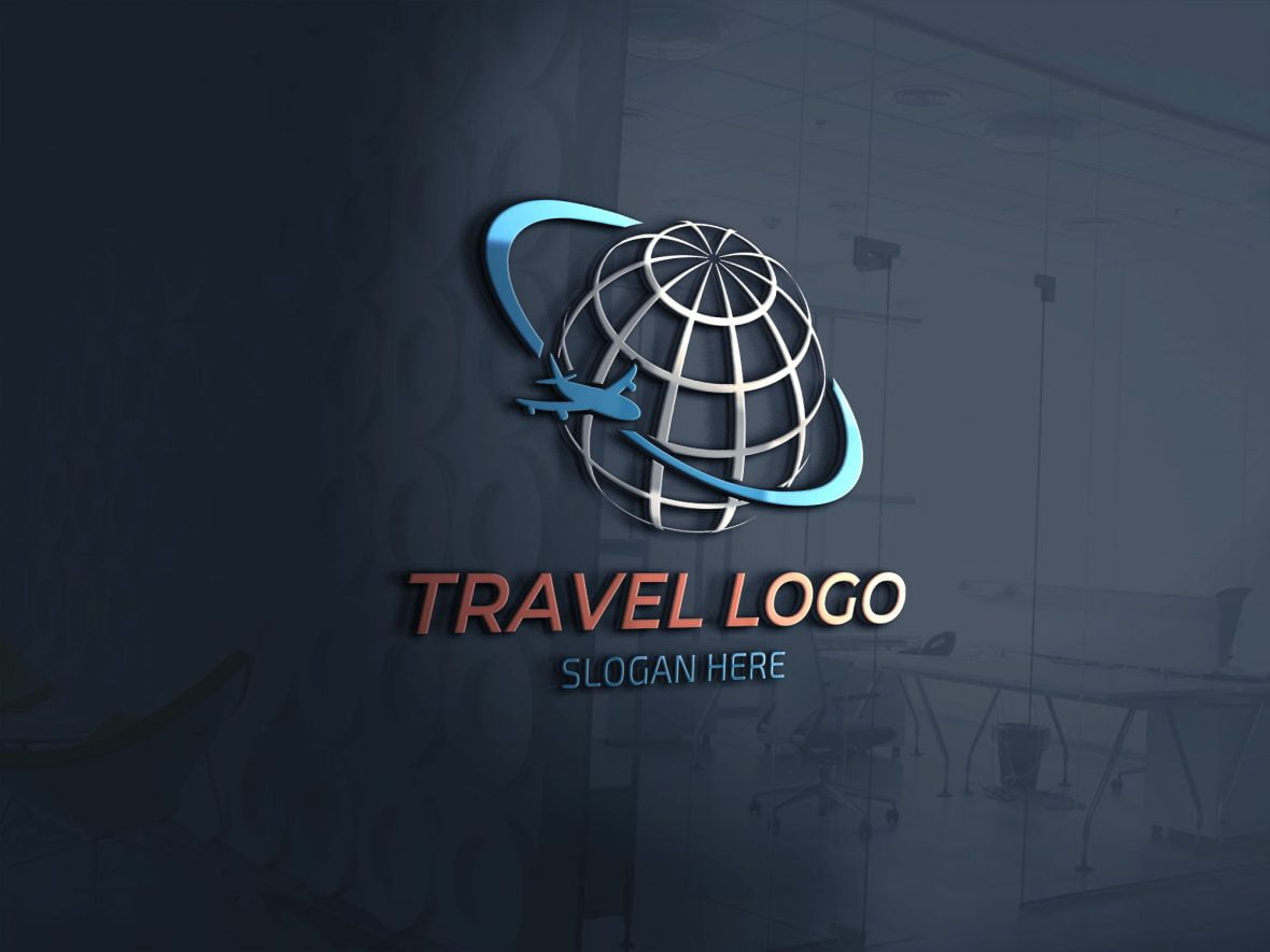 travel black logo