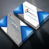 Abstract and Modern Business Card Design
