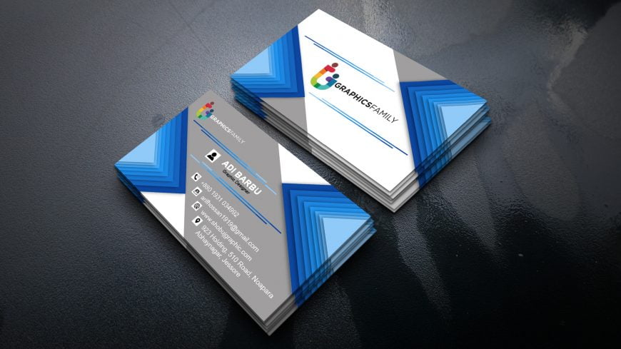 Abstract-Business-Card-design-free-template