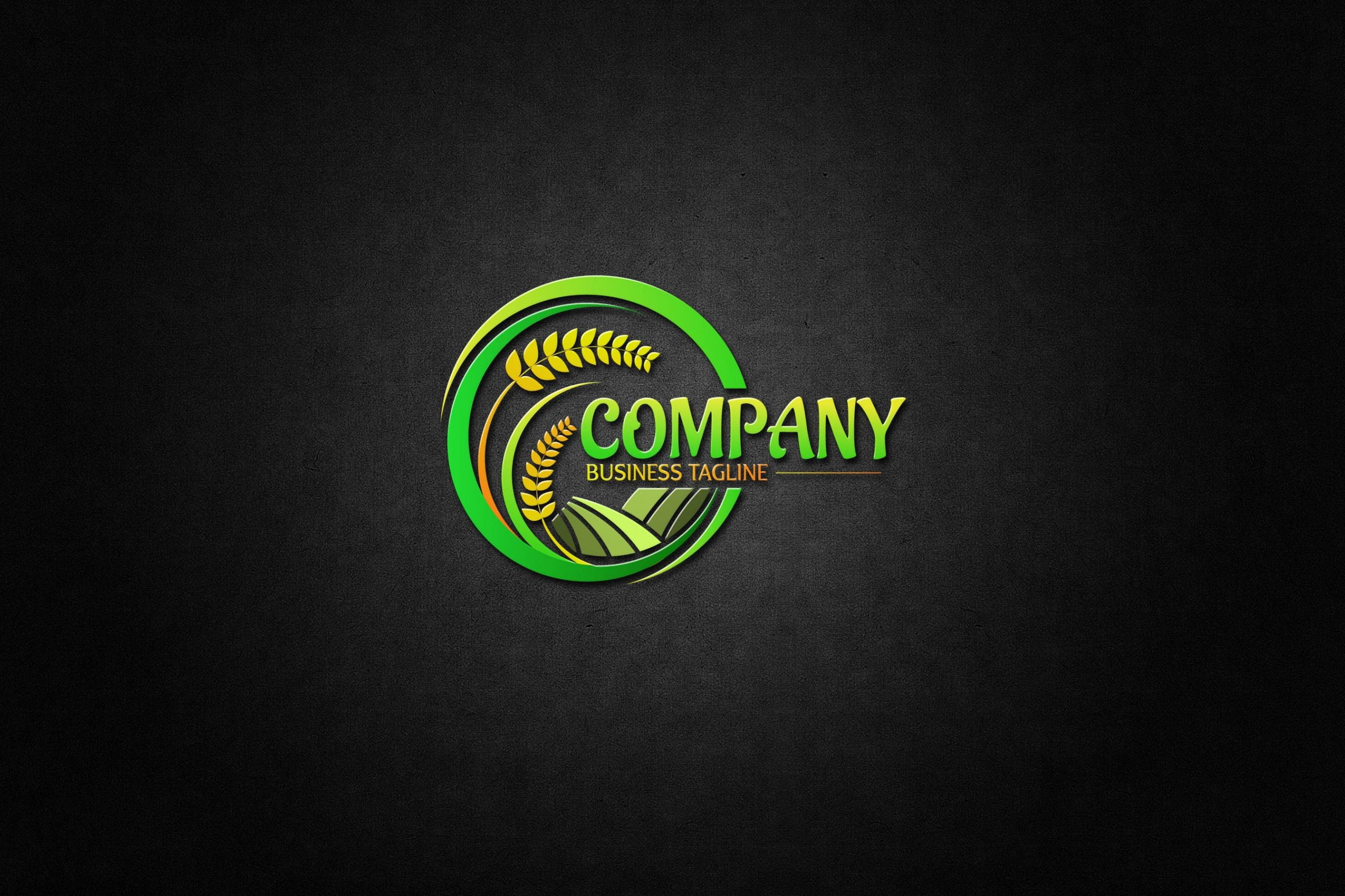 Creative Agriculture and Farm Logo Design Free Template GraphicsFamily