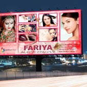 Free Photoshop Beauty Care Billboard Banner Design