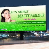 Free Photoshop Ladies Business Billboard Banner Design