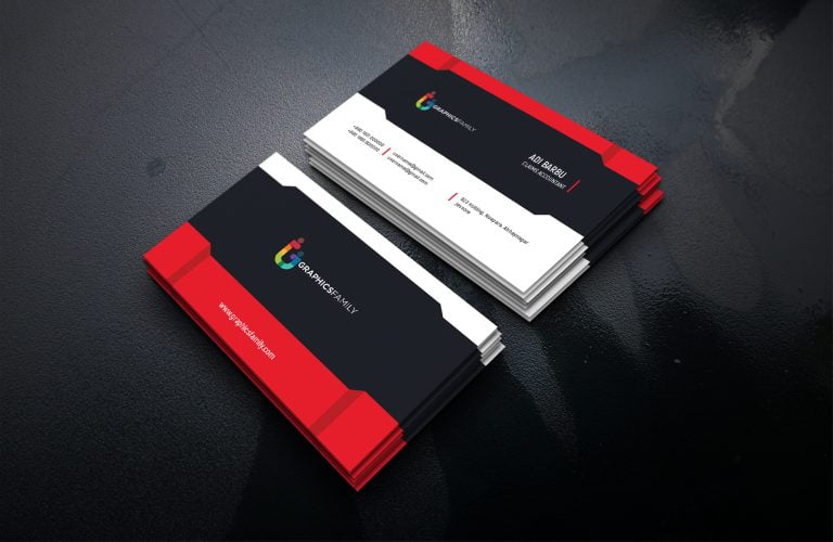Free Photoshop Claims Accountant Business Card GraphicsFamily