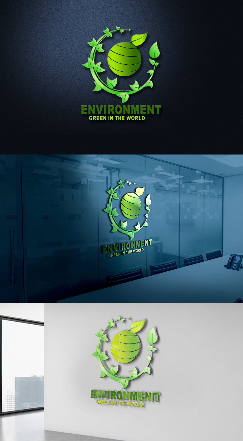 Environment Logo Design Template