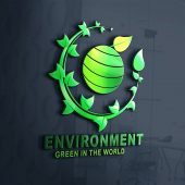 Free Photoshop Nature and Environment Logo Design