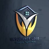 Finance & Insurance Logo Design Free Template
