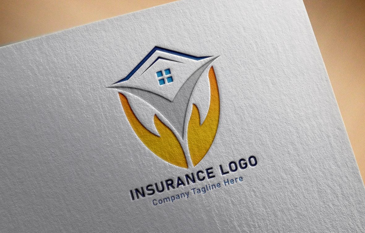 Finance & Insurance Logo Design Free Template – GraphicsFamily