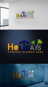 Free Holiday Logo Design Download – GraphicsFamily