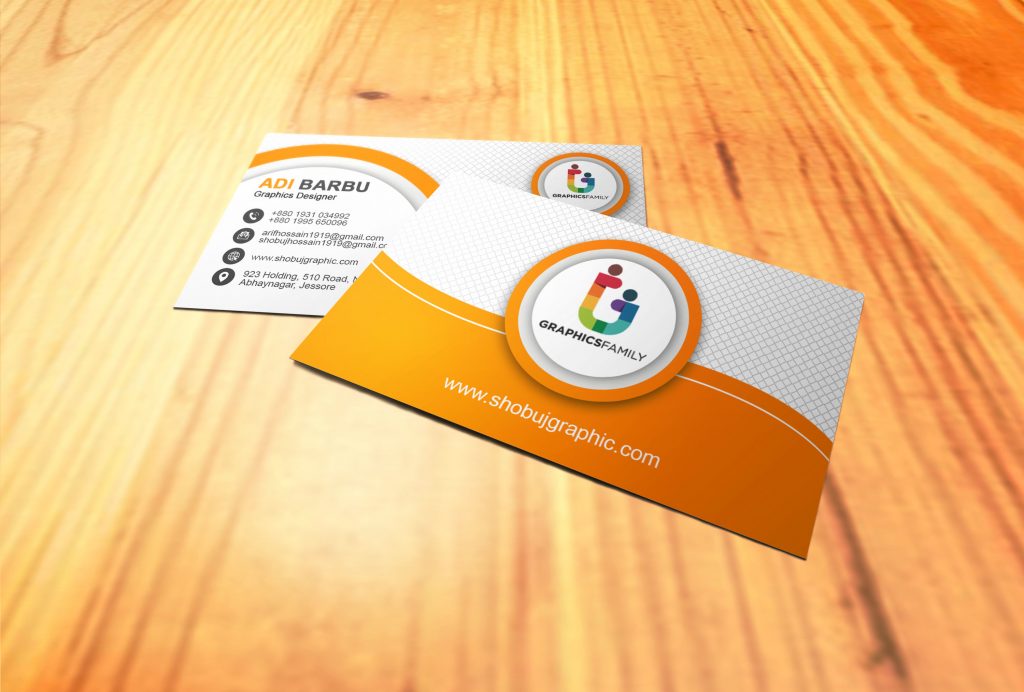 Creative Two Sided Business Card Design – GraphicsFamily