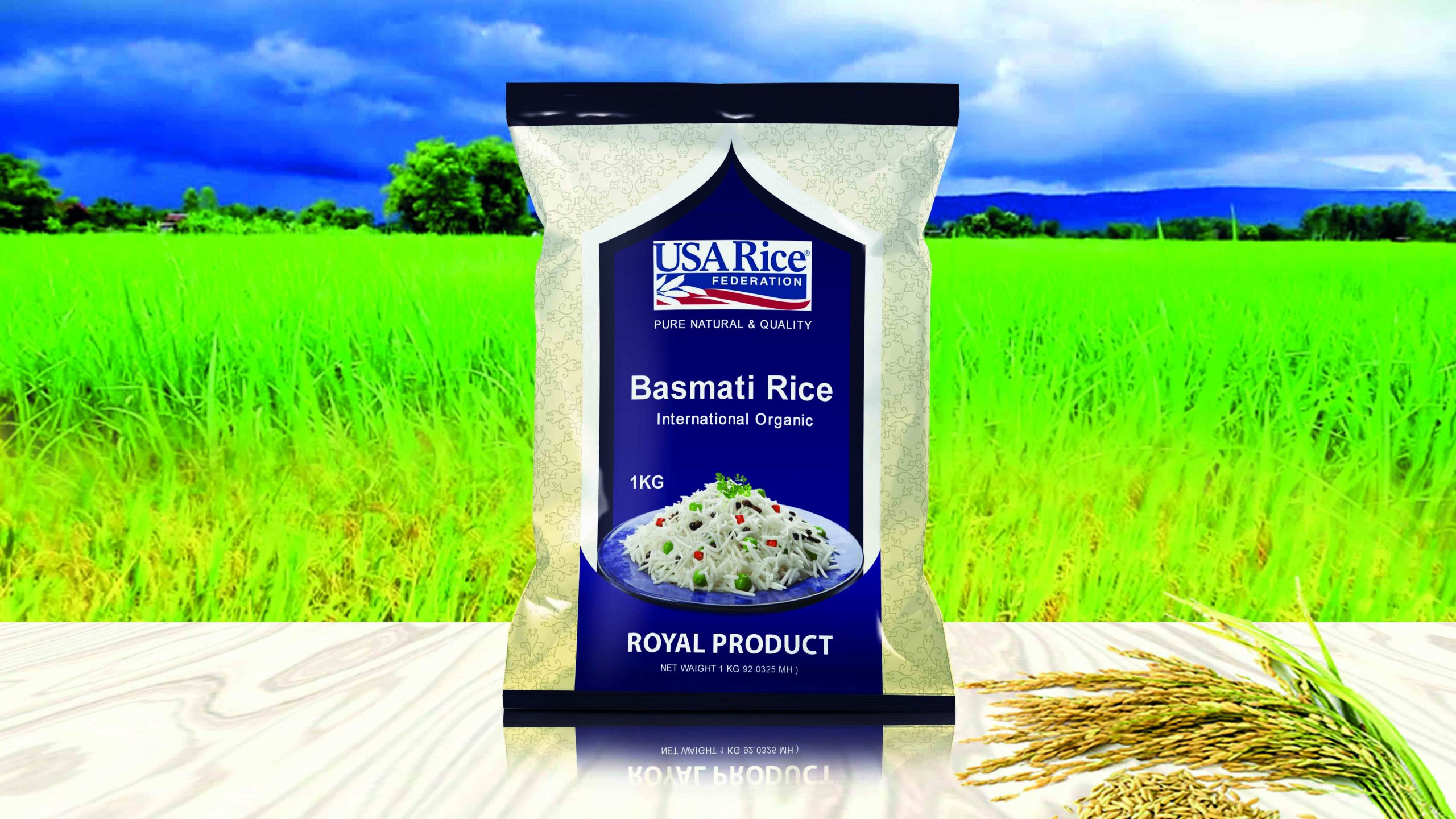 Download Free Photoshop Rice Packaging Design Template 3D SVG Files Ideas | SVG, Paper Crafts, SVG File