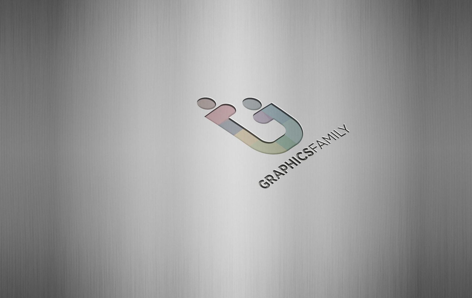 Free Steel Laser Cut PSD Logo Mockup – GraphicsFamily
