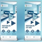 Free Roll up Banner Design For Home Decoration