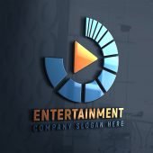 Media Entertainment Logo Design