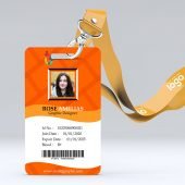 Free Photoshop Online Marketing Id Card Design Template