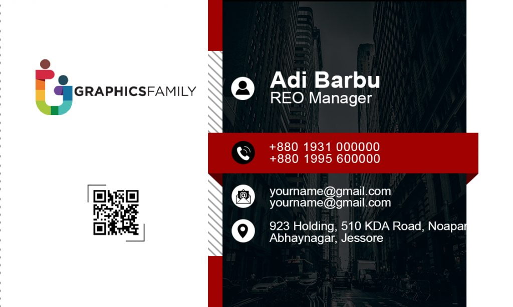 REO Manager Business Card Design Back Part
