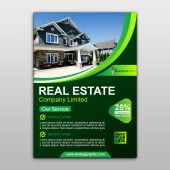 Free Photoshop Real Estate Modern Flyer Template