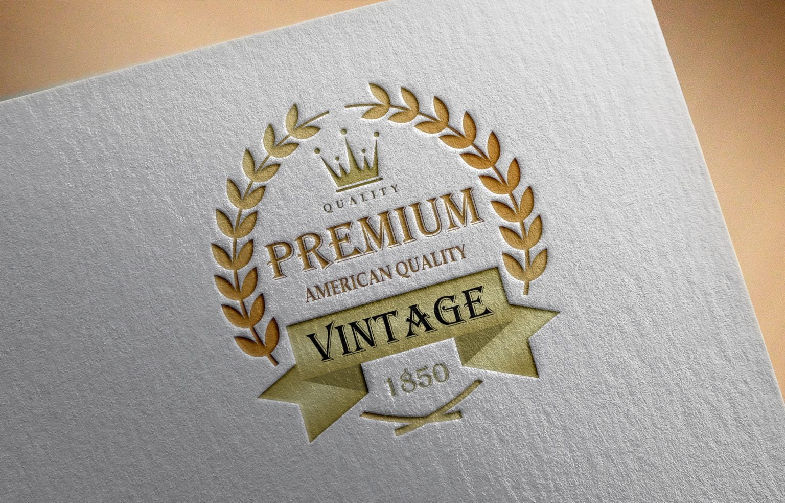 Free Photoshop Vintage Logo Template – GraphicsFamily