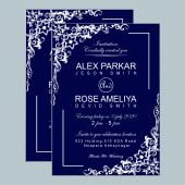 Free Photoshop Wedding Invitation Card Design