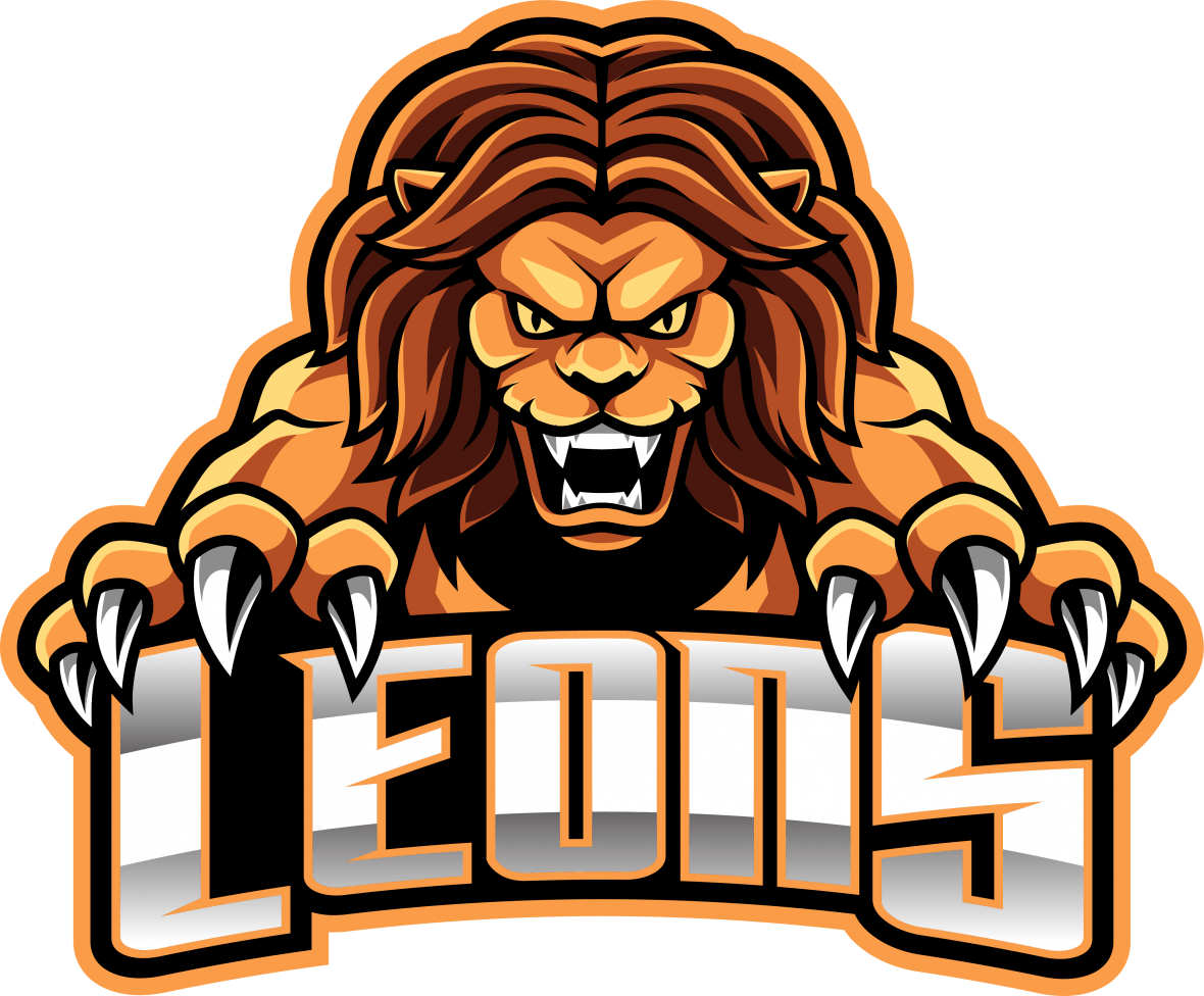 Lion mascot logo – GraphicsFamily