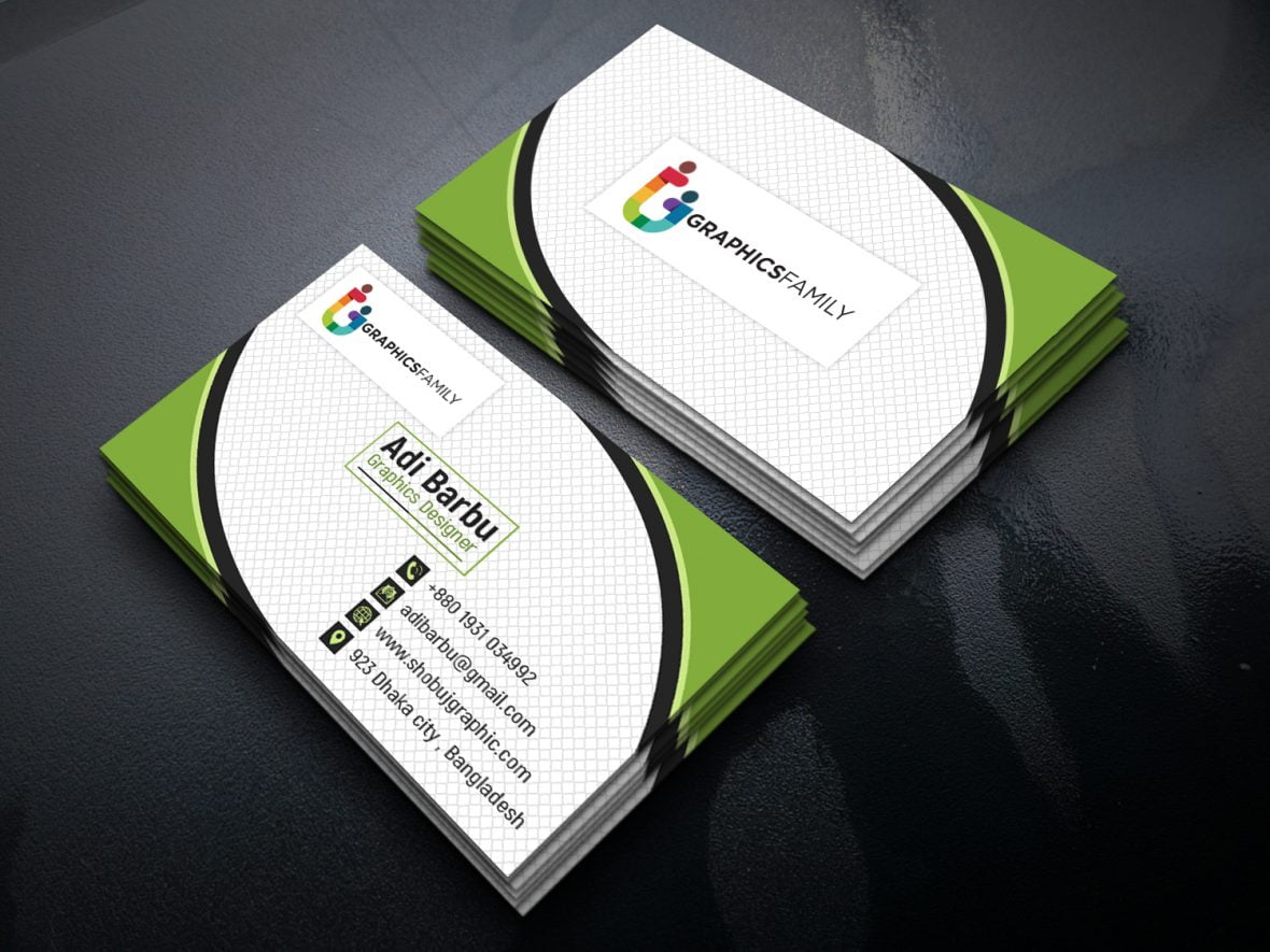 Modern Aviation Business Card Design Templates Free psd GraphicsFamily