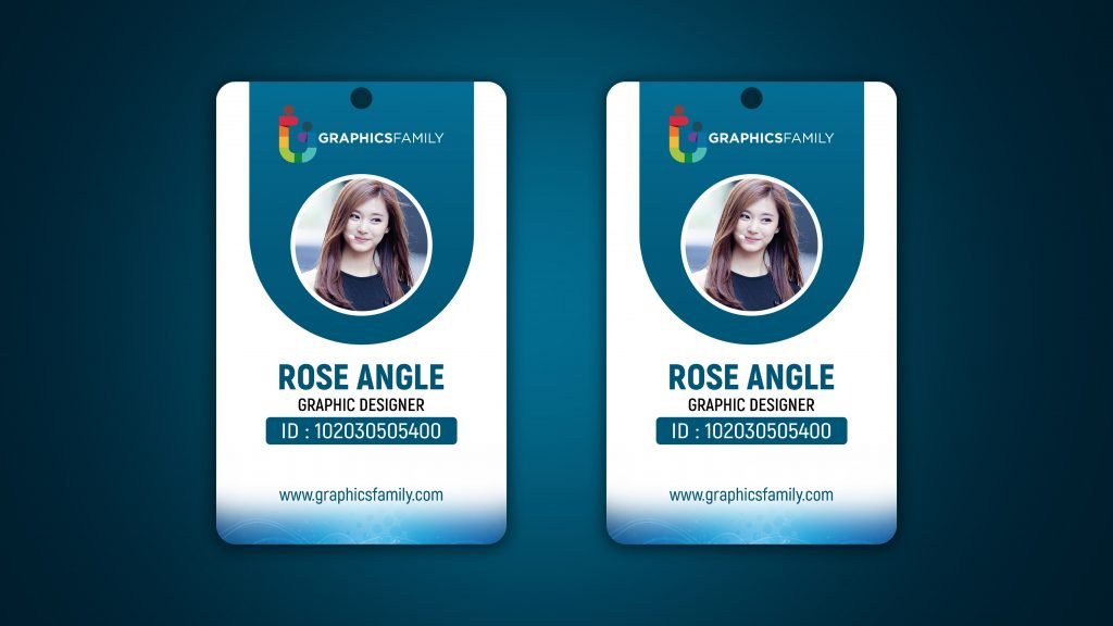 student id card template free download