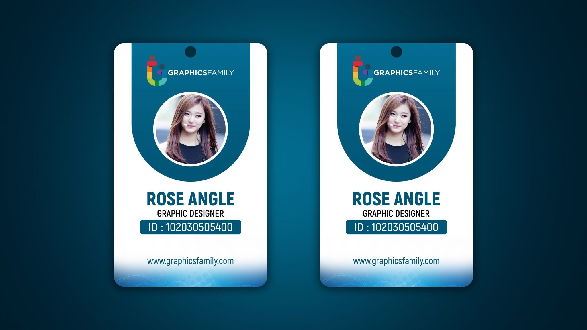 creative ID cards id card design template free download