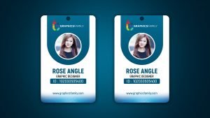 Company id-Card Design Free psd Template – GraphicsFamily