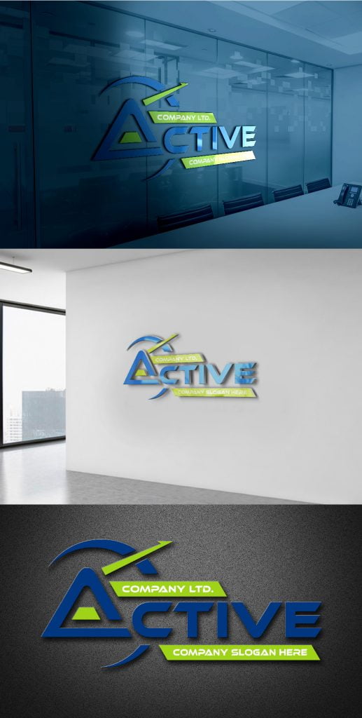 Professional Company Logo Design Free psd Template – GraphicsFamily