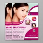 Free Beauty Flyer Design PSD Template