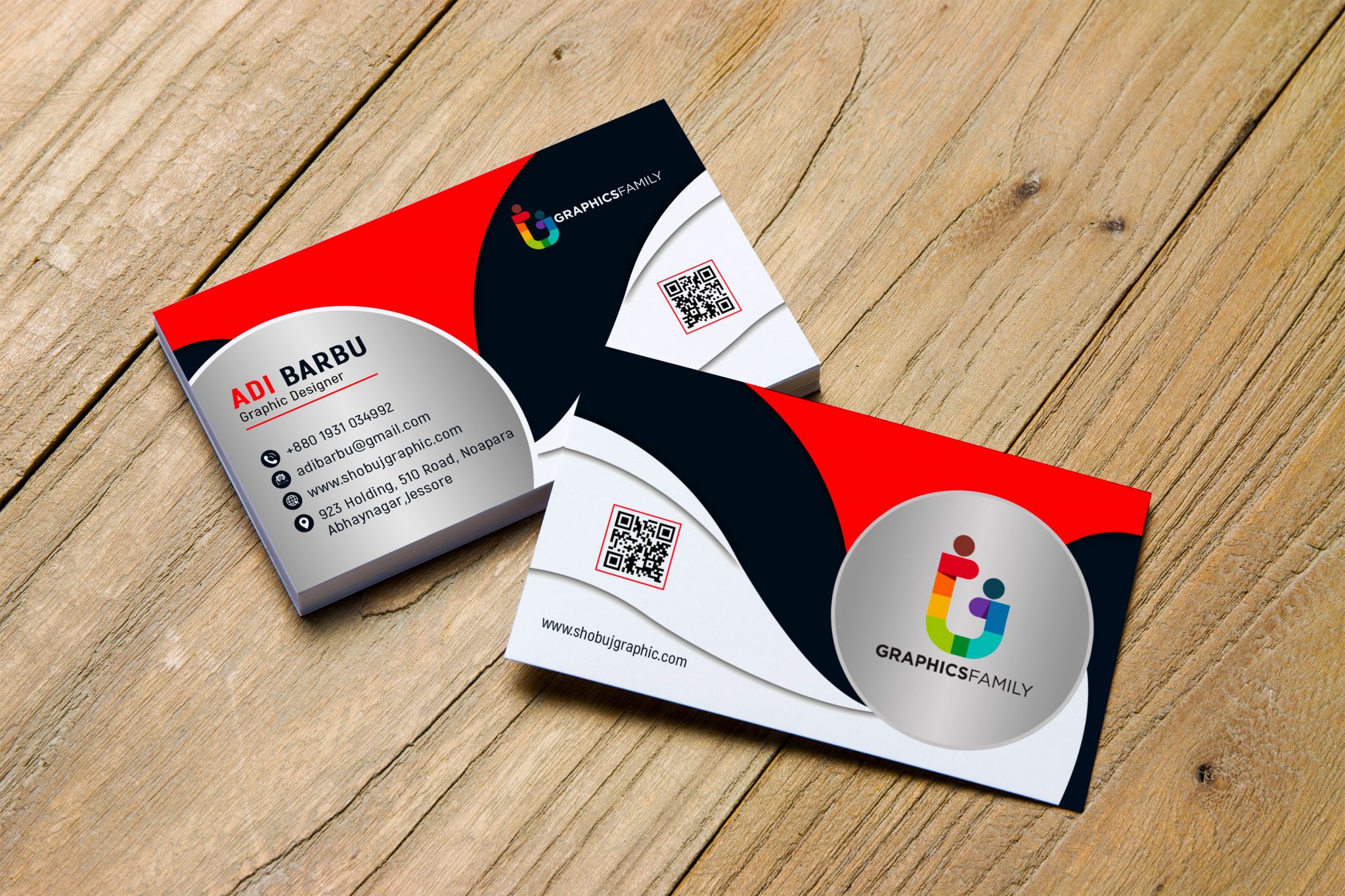 Template Business Card Design Online Free