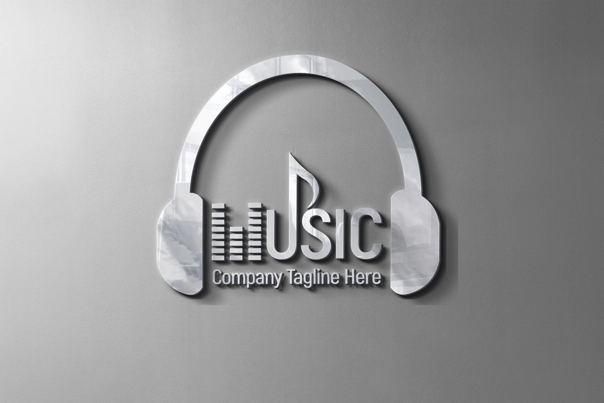 Professional Music Logo Design Free psd Template GraphicsFamily