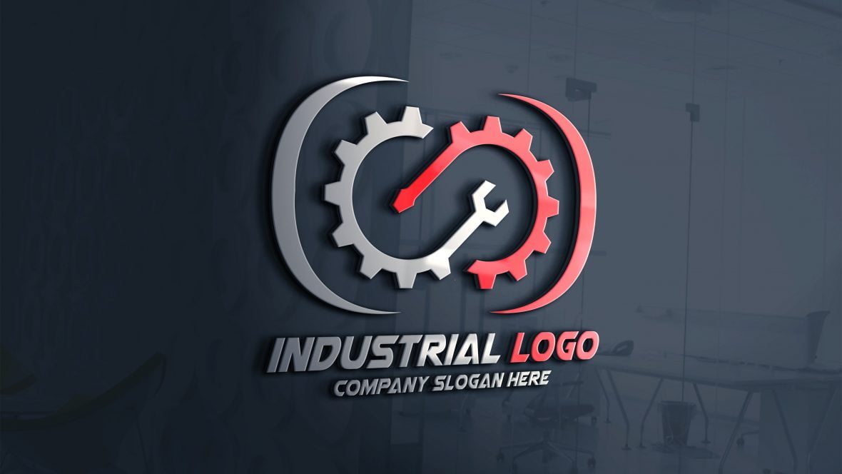 Premium Vector | Industrial logo