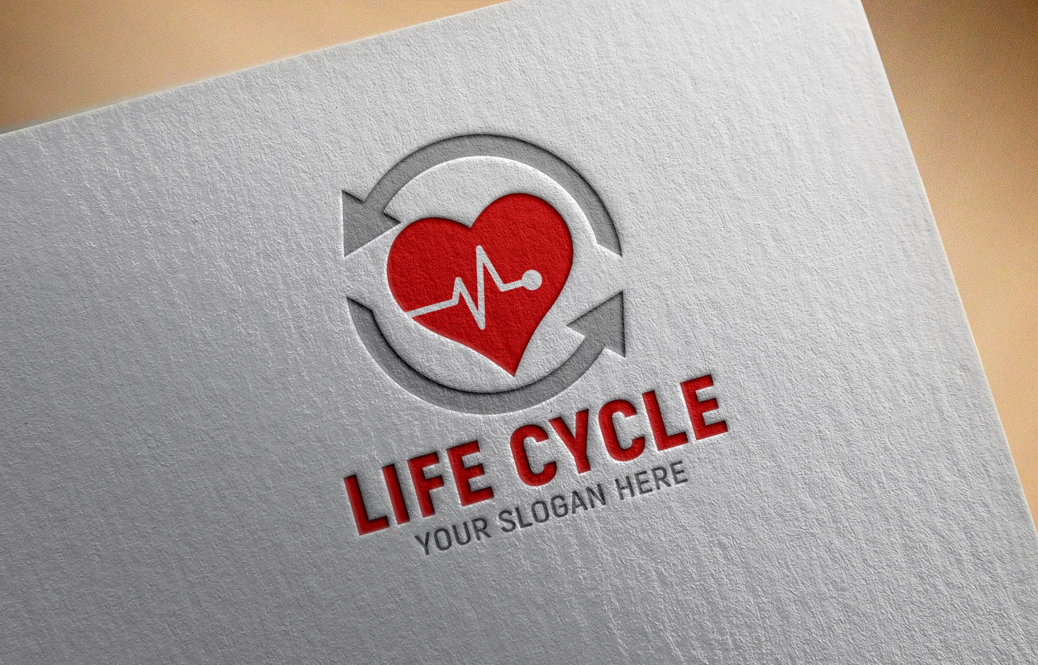 Life Cycle Logo Design Free Template – GraphicsFamily