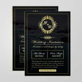 Luxury Wedding Invitation Card Design Free Psd Template