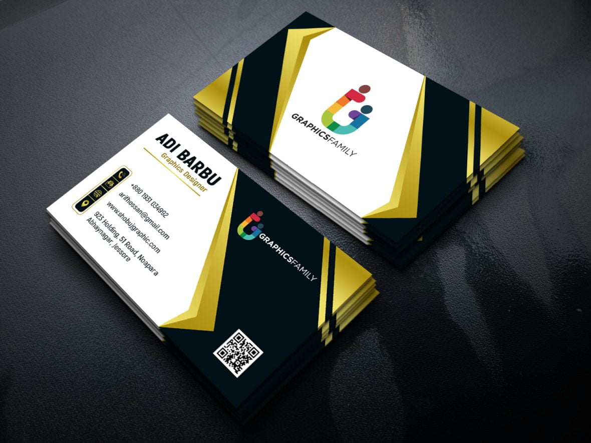 business card photoshop file download