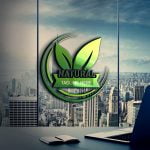 Natural Logo Design Free psd Template