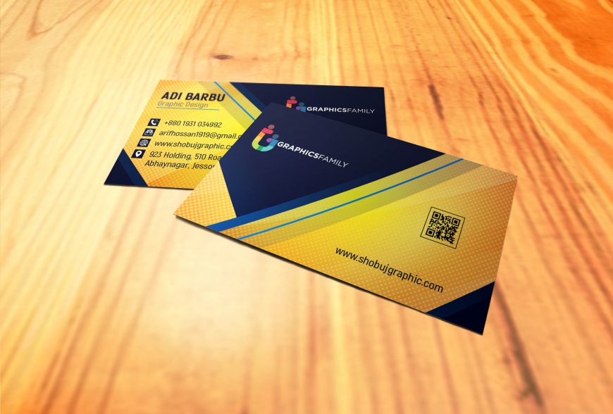 Professional & Modern Business Card Design Template Free Download ...