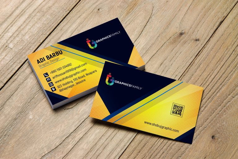 Professional & Modern Business Card Design Template Free Download ...