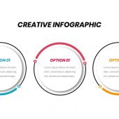 Free Circle Editable Elements for Powerpoint Infographics Template