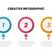 Handy Creative Circle Pins Powerpoint Infographic Elements